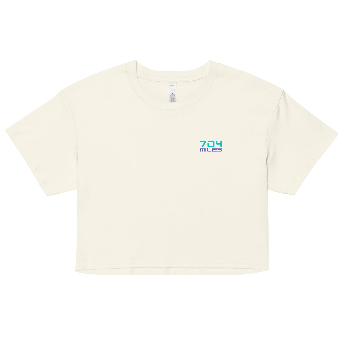 704 Miles - Crop Top - T-Shirt - Creative Minds Wear - 704 Miles - Crop Top