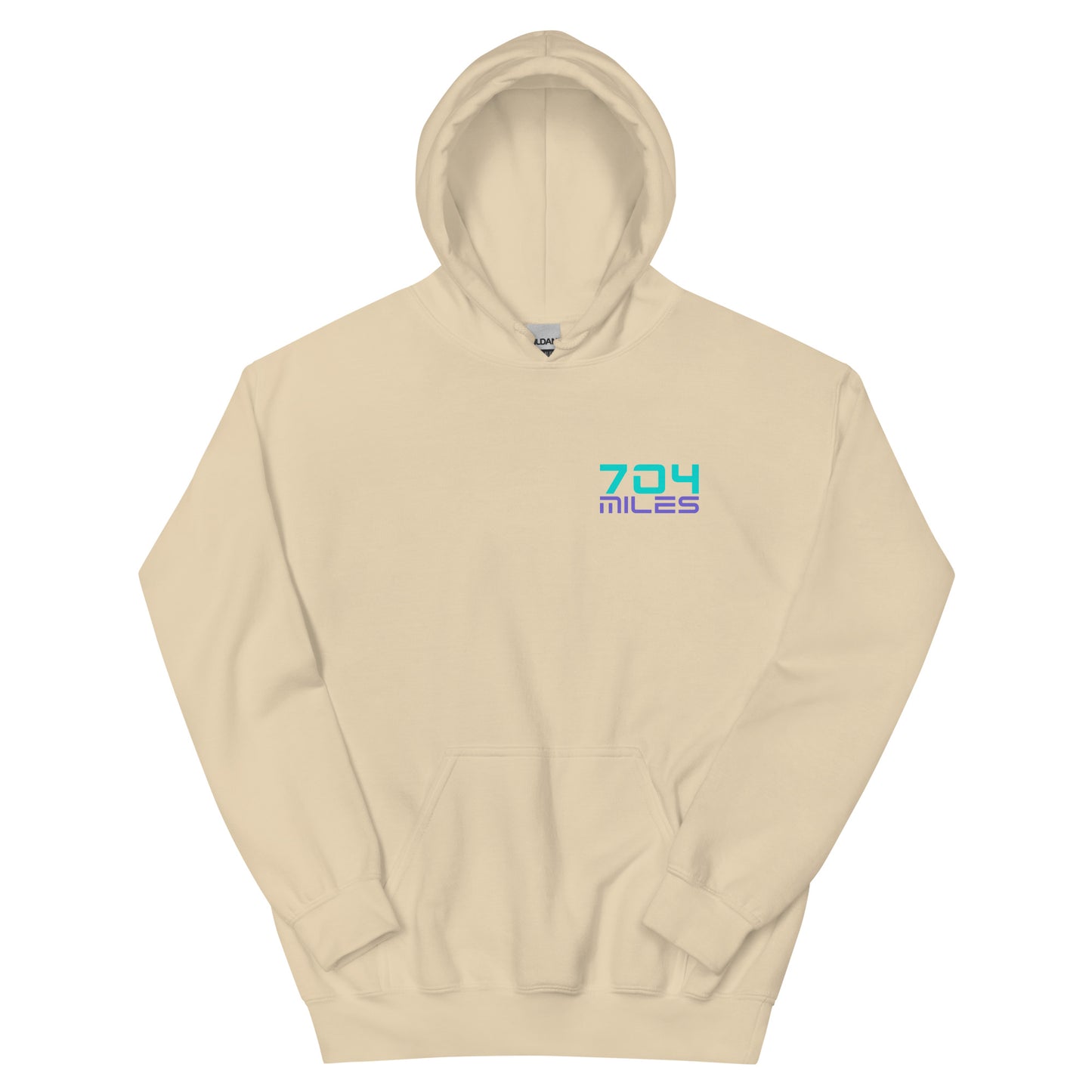 704 Miles - Hoodie - Hoodie - Creative Minds Wear - 8812244_12997