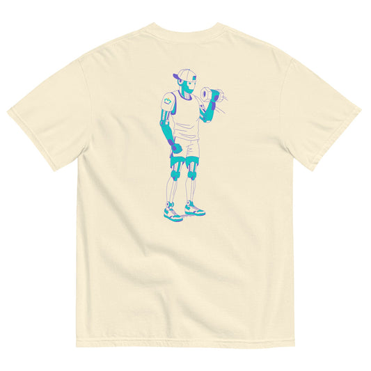 Lift City – Robot Gym Tee - T-Shirt - Creative Minds Wear - 7744790_16523
