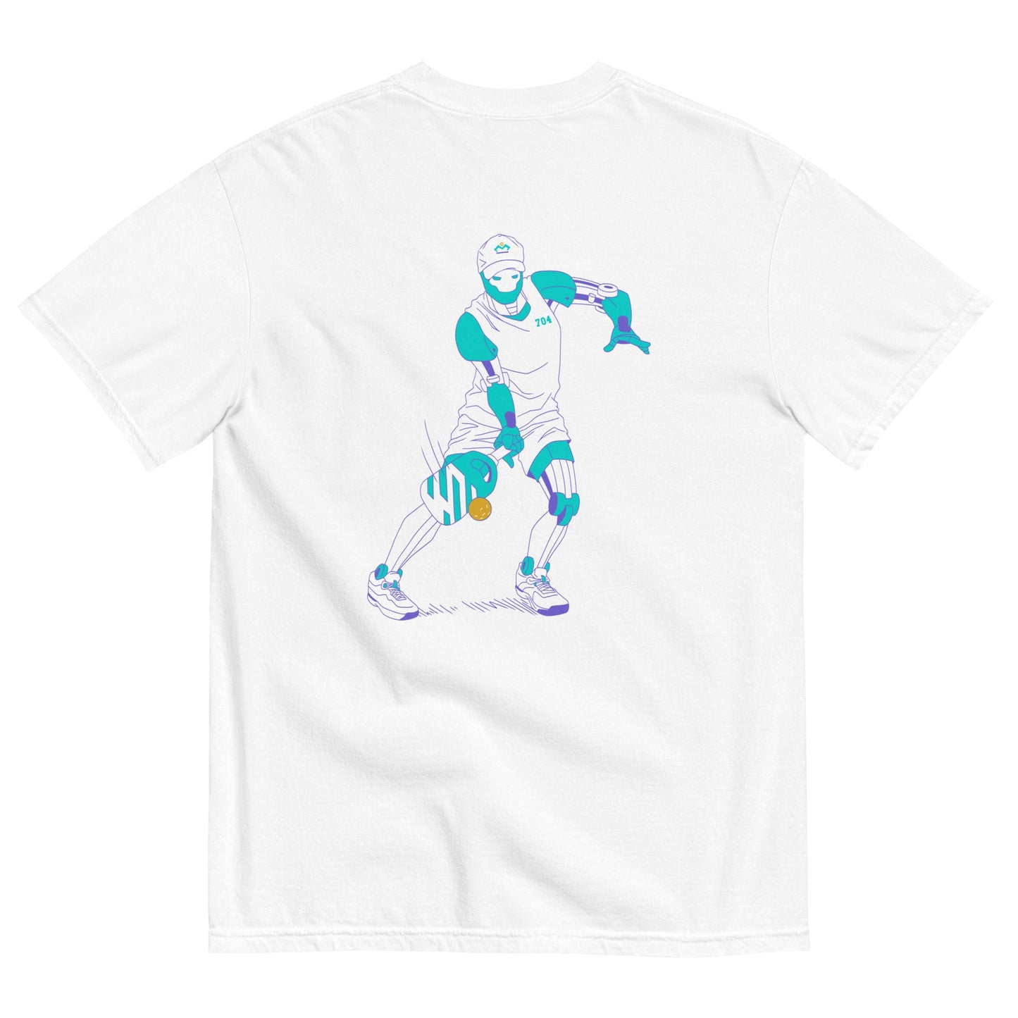 The Queen’s Kitchen – Robot Pickleball Tee - T-Shirt - Creative Minds Wear - 2712166_15124