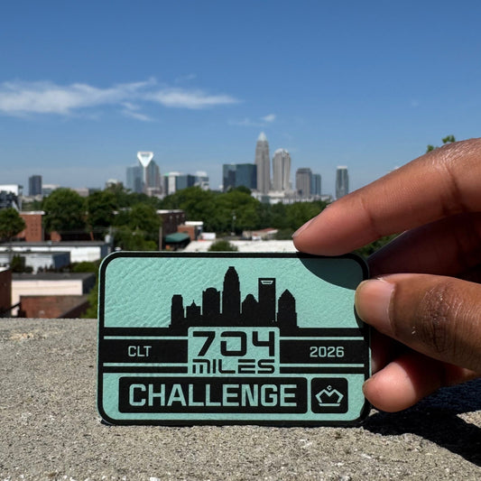 704 Miles 2026 Leather Patch - Patch - Creative Minds Wear - 