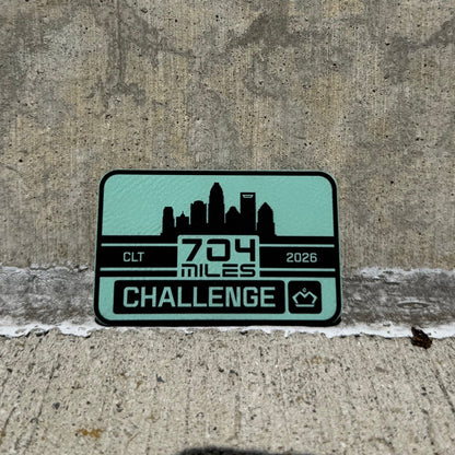 704 Miles 2026 Leather Patch - Patch - Creative Minds Wear - 