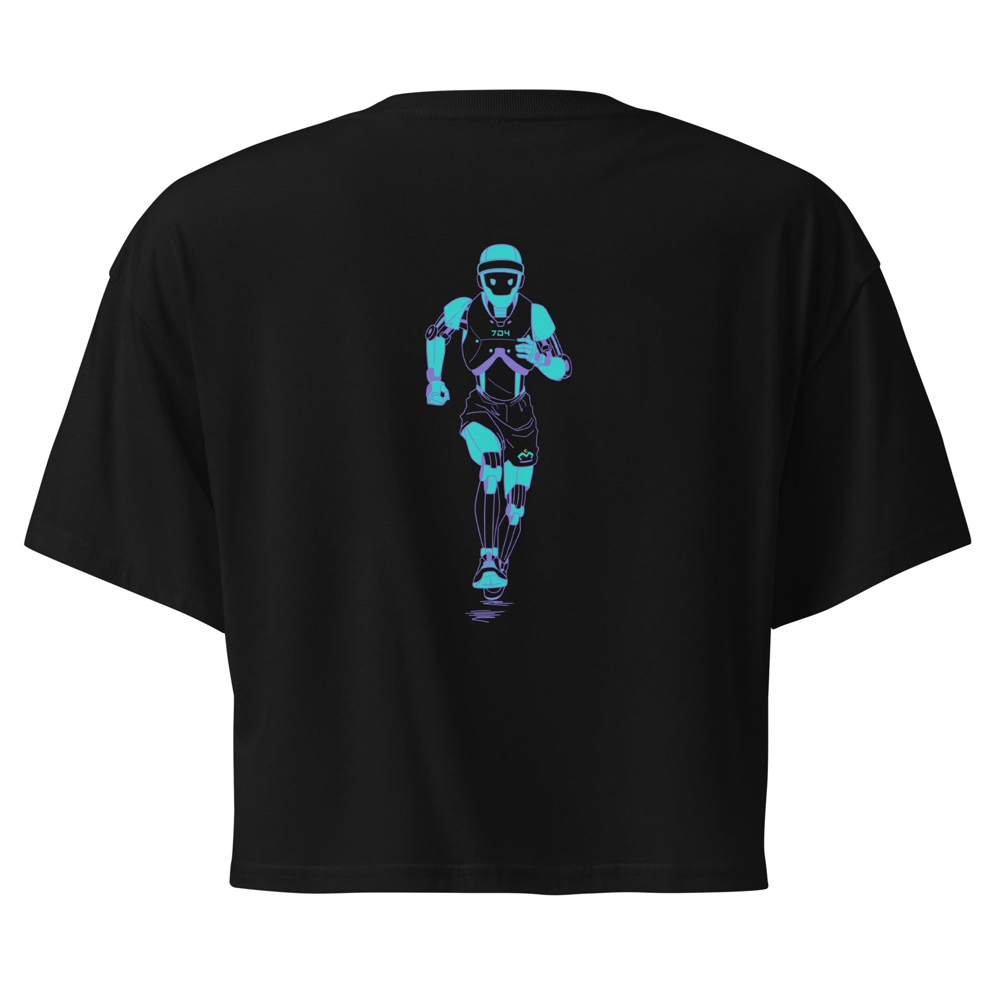 704 Miles - Crop Top - T-Shirt - Creative Minds Wear - 1428532_16094