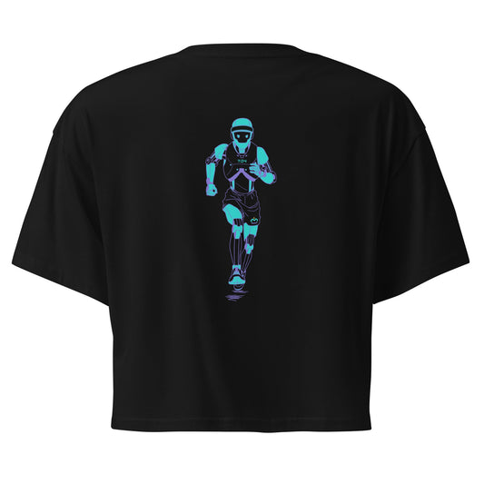 704 Miles - Crop Top - T-Shirt - Creative Minds Wear - 1428532_16094