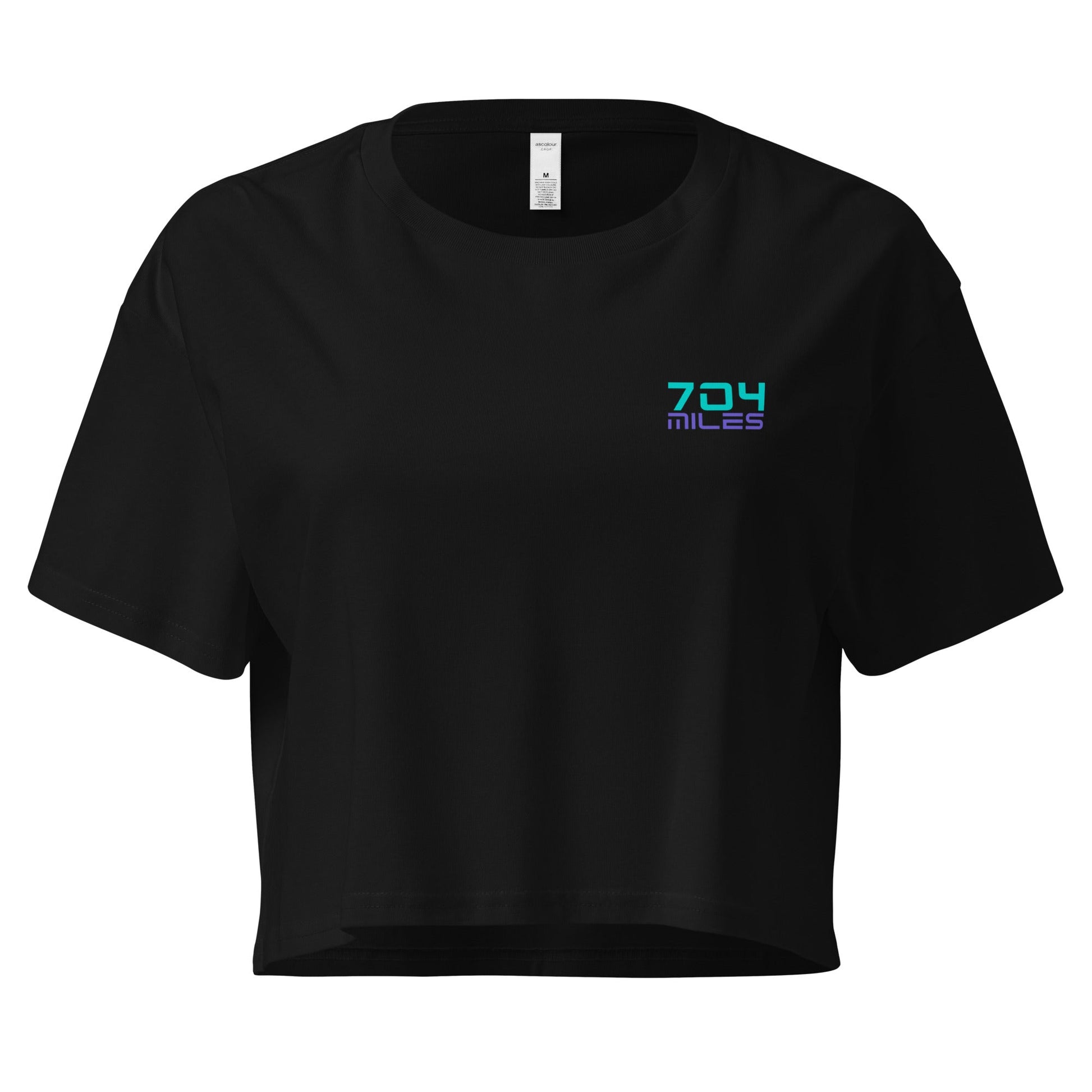 704 Miles - Crop Top - T-Shirt - Creative Minds Wear - 704 Miles - Crop Top