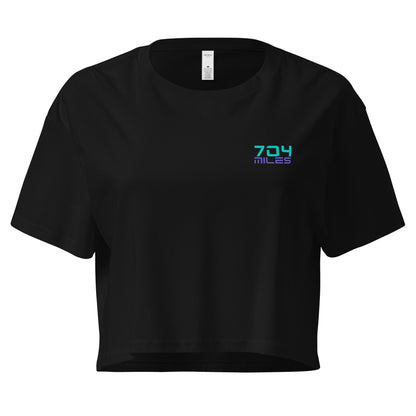 704 Miles - Crop Top - T-Shirt - Creative Minds Wear - 704 Miles - Crop Top