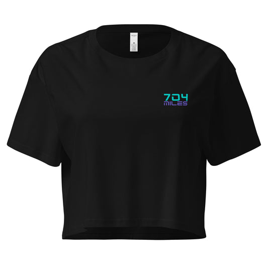 704 Miles - Crop Top - T-Shirt - Creative Minds Wear - 704 Miles - Crop Top