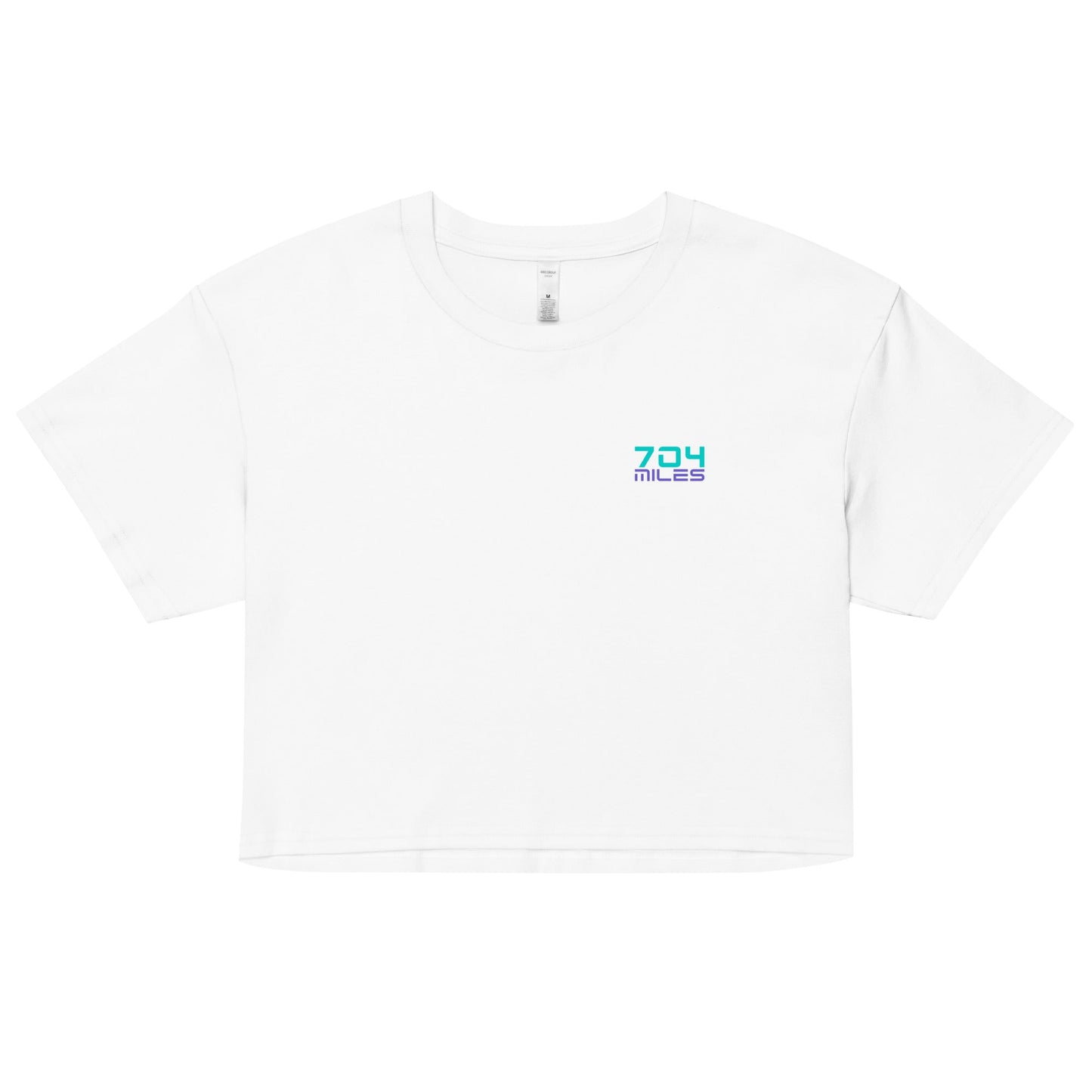 704 Miles - Crop Top - T-Shirt - Creative Minds Wear - 704 Miles - Crop Top