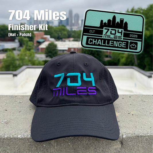 704 Miles Finisher Kit (Dad Hat) - Bundle - Creative Minds Wear - 