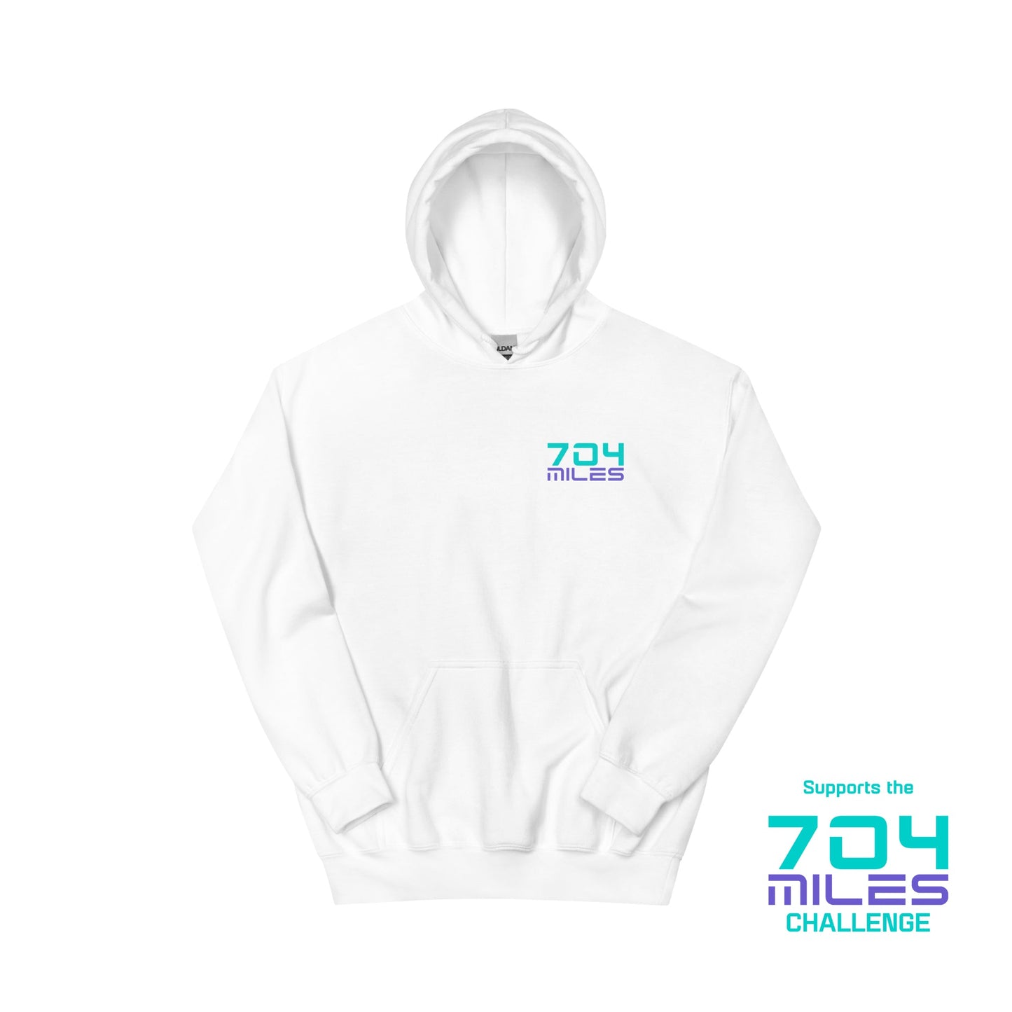 704 Miles - Hoodie - Hoodie - Creative Minds Wear - 8812244_5522