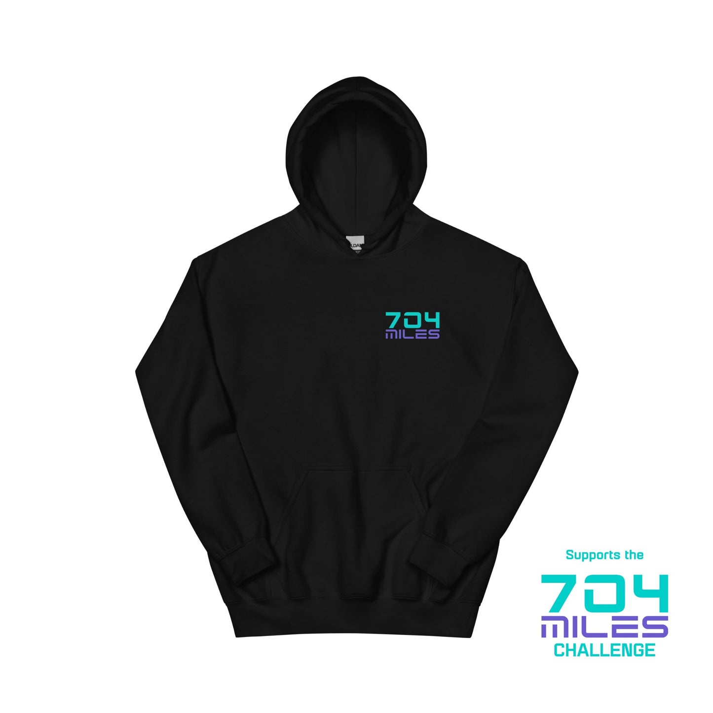704 Miles - Hoodie - Hoodie - Creative Minds Wear - 8812244_5530