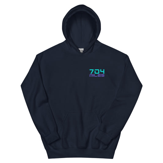 704 Miles - Hoodie - Hoodie - Creative Minds Wear - 8812244_5594