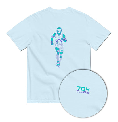 704 Miles - Robot Runner Tee - T-Shirt - Creative Minds Wear - 4783418_17648