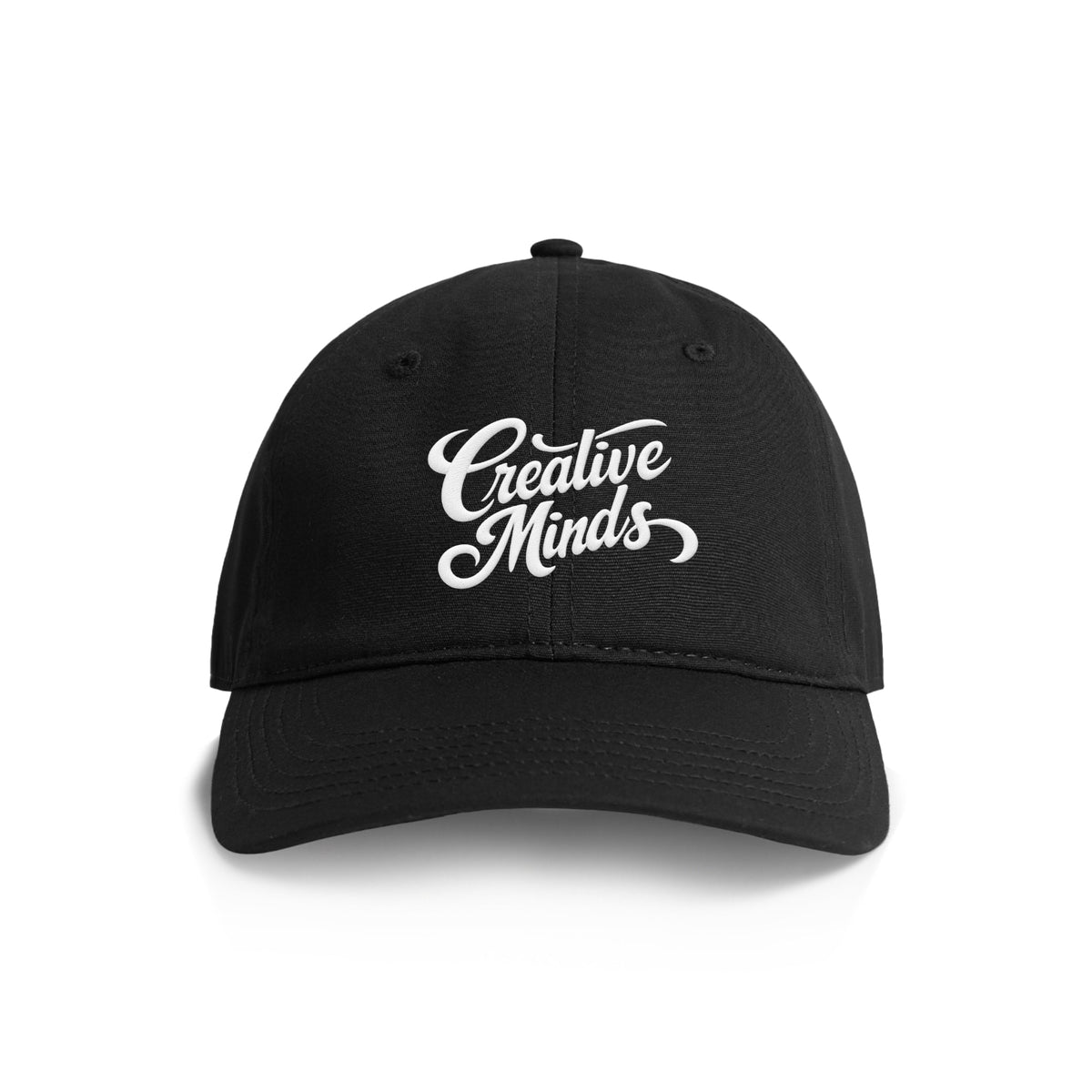 Creative Minds Core - Cursive Baseball Cap (PRESALE) - Hats - Creative Minds Wear - APQ-6021059S34A1