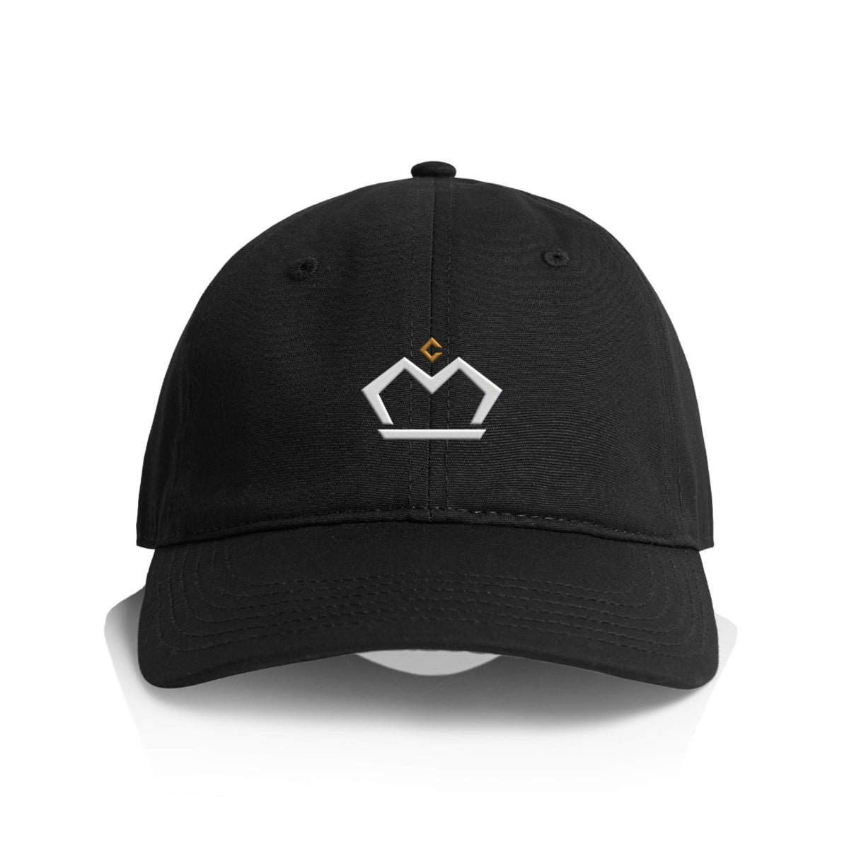 Creative Minds Core - White Gold Baseball Cap - Hats - Creative Minds Wear - APQ-6021045S34A1
