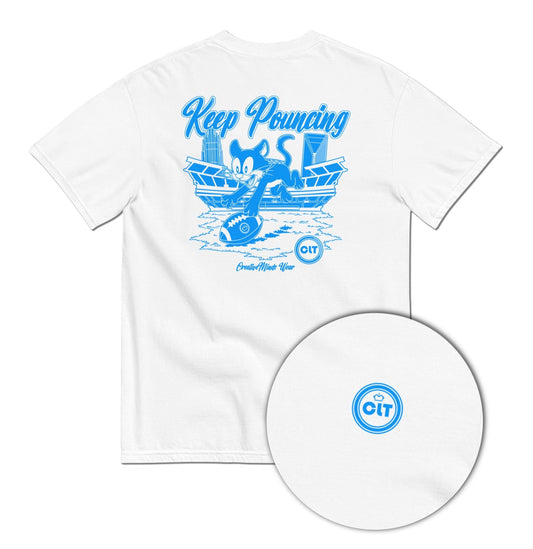 Keep Pouncing - Football Tee - T-Shirt - Creative Minds Wear - 9570835_15124