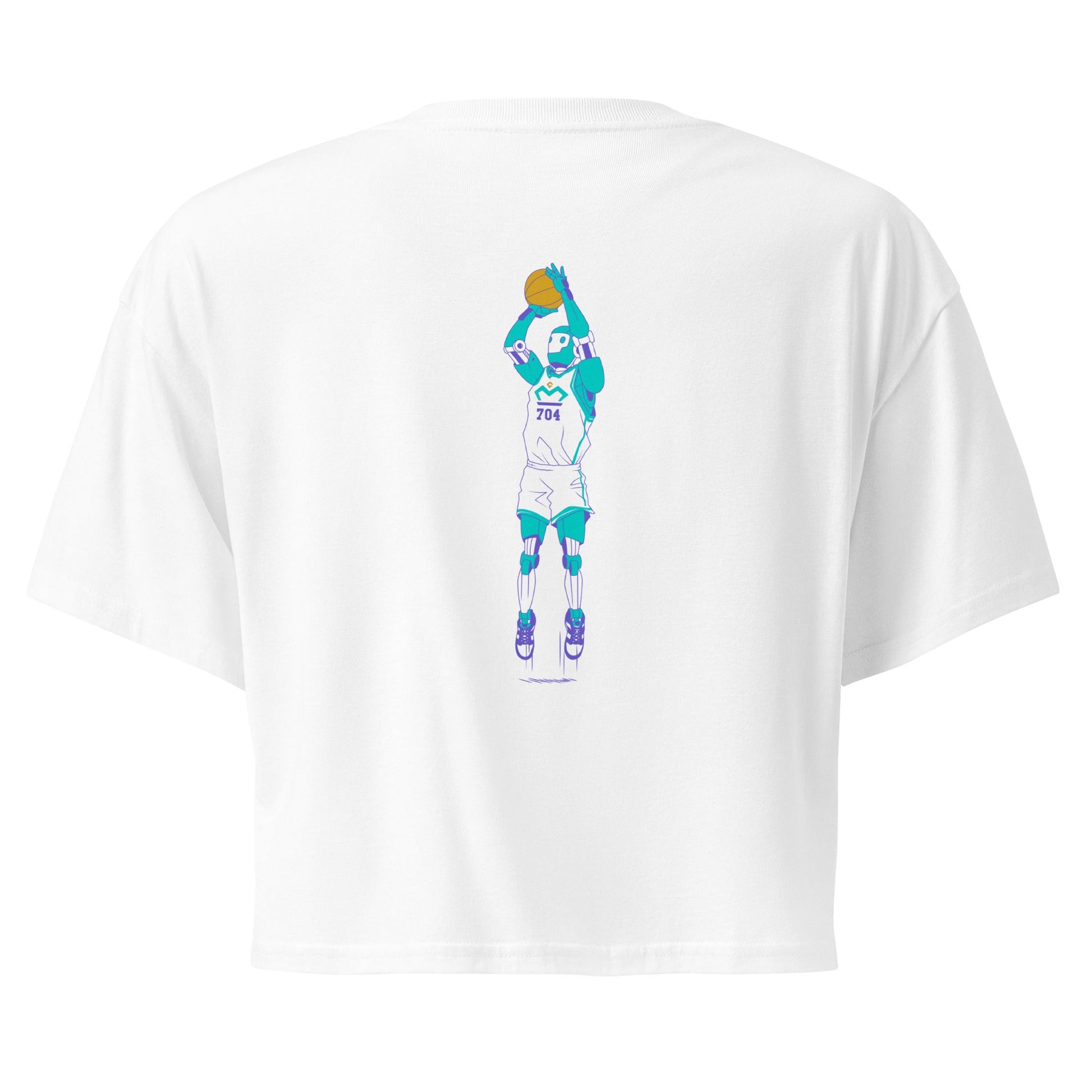 Train Like a Machine - Crop Top - T-Shirt - Creative Minds Wear - 3827932_16119